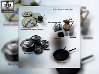 KitchenWare 3D Model