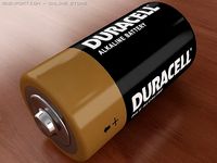C Battery 3D Model