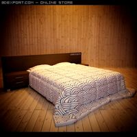 Bed 3D Model