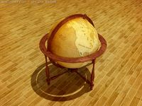 Globe 3D Model