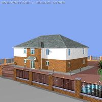 Flats 3D Model