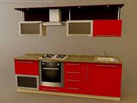 Kitchen Guirinni 3D Model