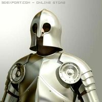 Knight in Armor 3D Model