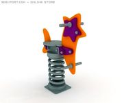 Spring Horse 01 3D Model
