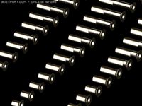 Library Screws Bolts DIN 7991 ISO 10642 AutoCAD 10 3D Model