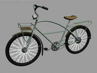 Retro bike 3D Model