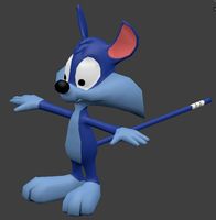 Furrballcat 3D Model