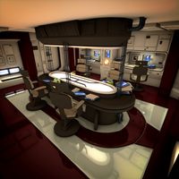 Spaceship Interior 2 HD 3D Model