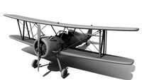 Baron Airplane 3D Model