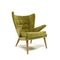 1211 velvet armchair