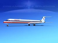 McDonnell Douglas MD83 American Airlines