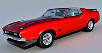 Ford Mustang Mach 1 3d model