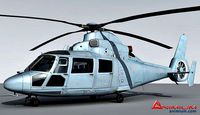 Eurocopter AS365 Dauphin 3d model