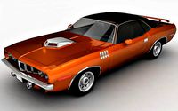 Plymouth Barracuda 3d model