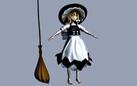 Kirisame Marisa 3d model