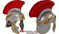 Galea helmet 3d model