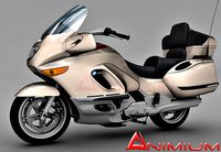 BMW K1200LT Bike 3d model
