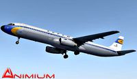 Airbus A321 Lufthansa Airlines Old Livery