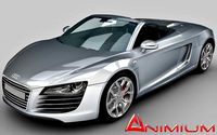 Audi R8 GT Spyder 3d model