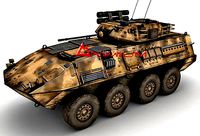 Armored Personnel Carrier 3d model