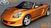 Toyota MRS Veilside 3d model