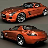 Mercedes-Benz SLS AMG 3d model