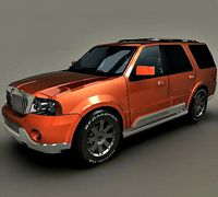Lincoln Navigator 3d model
