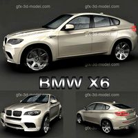 BMW X6 3d model