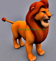 Simba 3d model