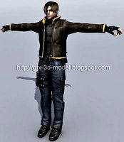 Leon Scott Kennedy 3d model