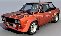 Fiat 131 Abarth 3d model