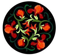 Vector pack – Chinese flower design