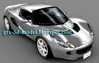Lotus Elise 3d car model