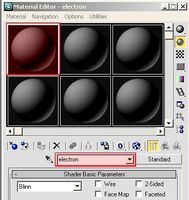 Realistic electron microscope material in 3dsmax