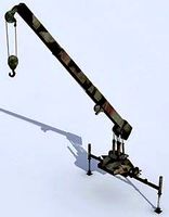 Crane 3d model