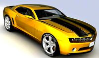 Chevrolet Camaro – Bumblebee 3d model