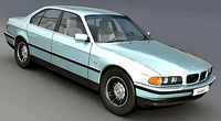 BMW 750i 3d model
