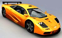 McLaren F1 LM – Lowpoly