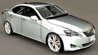 Lexus IS350 Medium poly