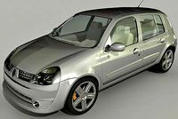Renault Clio 3d model