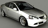 Acura RSX 3d model