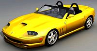 Ferrari 550 Barchetta 3d model