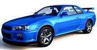 Nissan Skyline 3d model