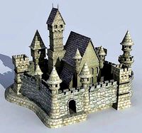 Castle 3d model