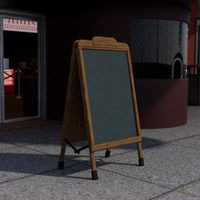 Street Blackboard - Extended License