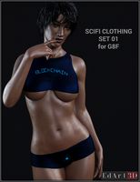SciFi Clothing Set 1 for G8F