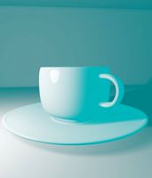 Cup and Plate - Extended License