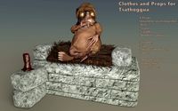 Clothes and Props for Tsathoggua