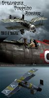 Steampunk Torpedo Bomber - Extended License