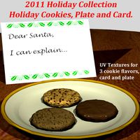 Holday Cookies and Card